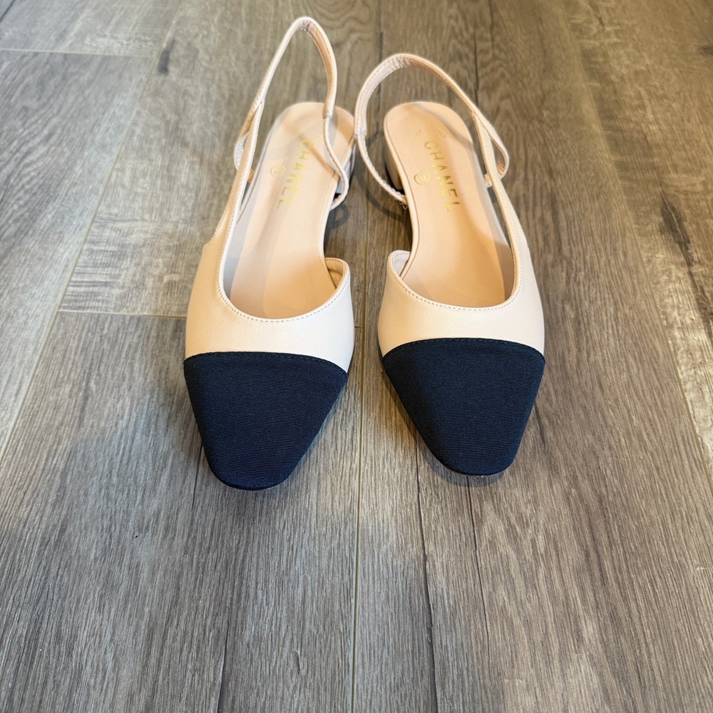 Slingback mules- Fit size 9 US